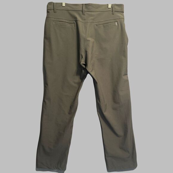 Free Fly Nomad Pants Performance Stretch Chino Golf UPF 50+ Mens 36x30 Dark Gray - Picture 2 of 7